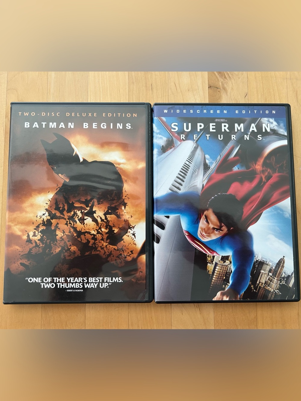 Batman Begins / Superman Returns DVD Set